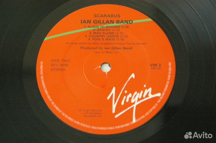 Виниловые пластинки Ian Gillan UK JP EX