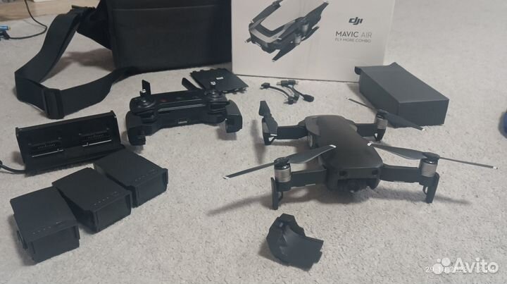 Квадрокоптер dji mavic air fly more combo