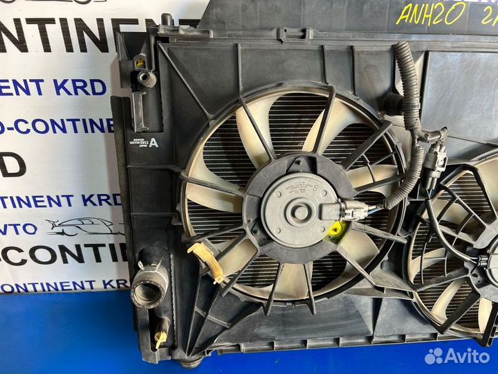 Радиатор основной Toyota Alphard ANH20 2AZ