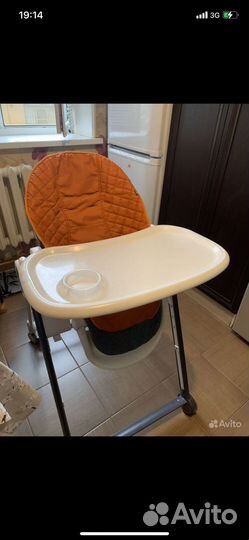 Стульчик для кормления happy baby