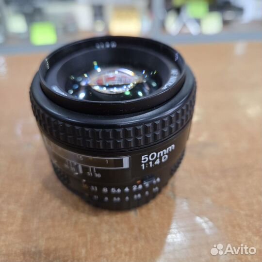 Объектив nikkor 50mm f/1,4D AF