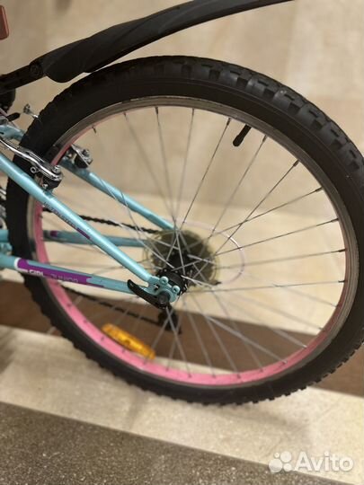 Велосипед подростковый женский leeloo 24