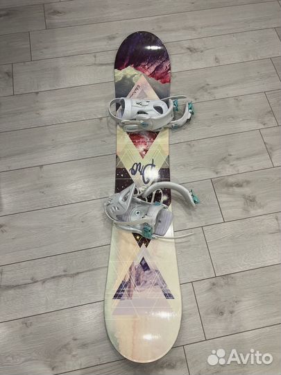 Сноуборд крепления с ботинками