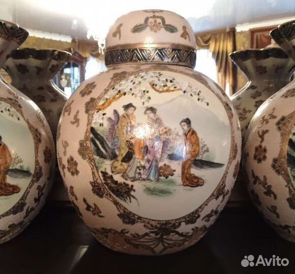 Комплект из 3-х ваз 