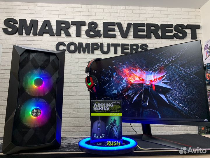Топ Для игр/Учебы ryzen 5/16G/SSD/GTX 1660Ti 6G