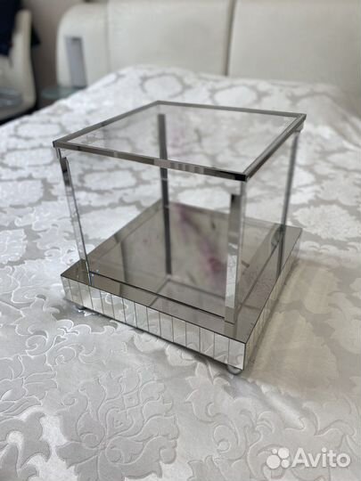 Зеркальная корзина на свадьбу