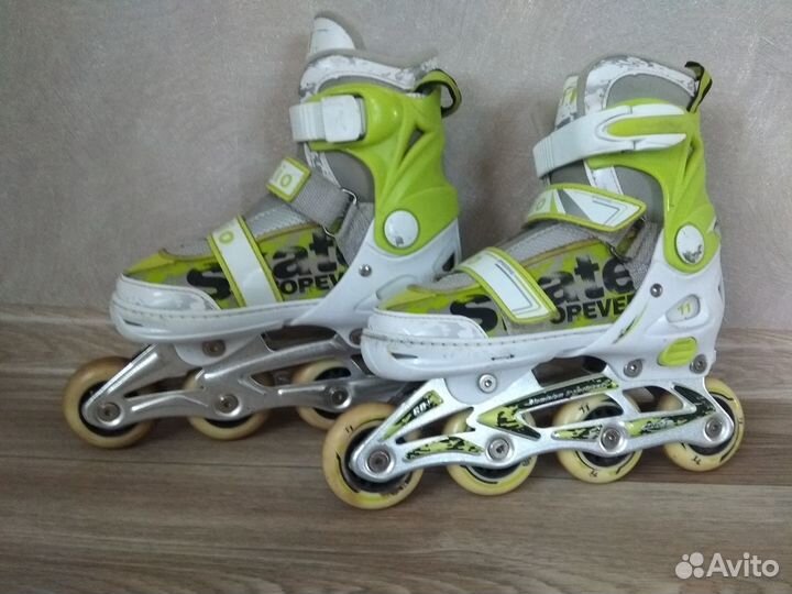 Роликовые коньки детские раздвижные