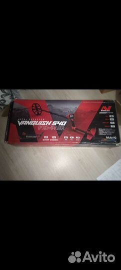 Металлоискатель minelab vanquish 540 pro pack