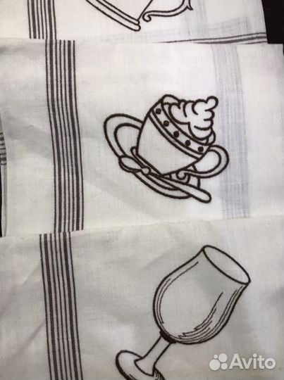 Полотенце кухонное лён