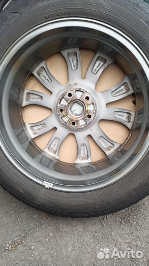 Оригинальные диски Mazda CX5 R19 с резиной