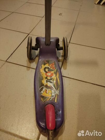 Самокат детский трехколесный