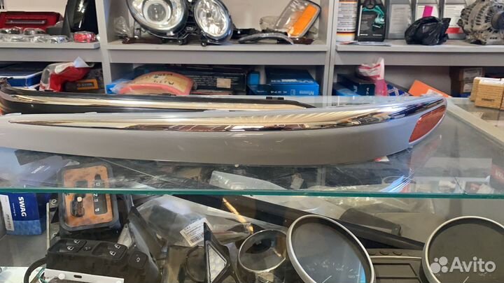 Молдинги на бампер Mercedes-Benz W211