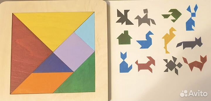 Развивающие игрушки танграм