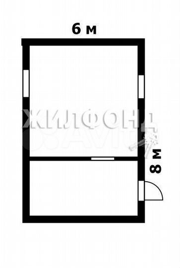 Дача 30 м² на участке 4 сот.