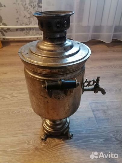 Самовар на дровах старинный СССР