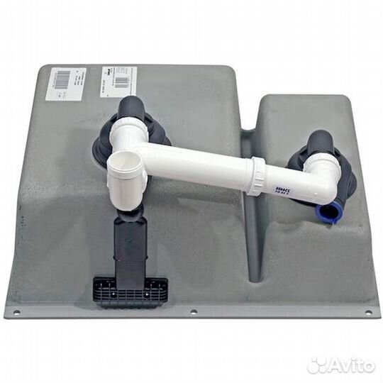 Кухонная мойка Blanco Subline 340/160-U L 523550 Алюметаллик