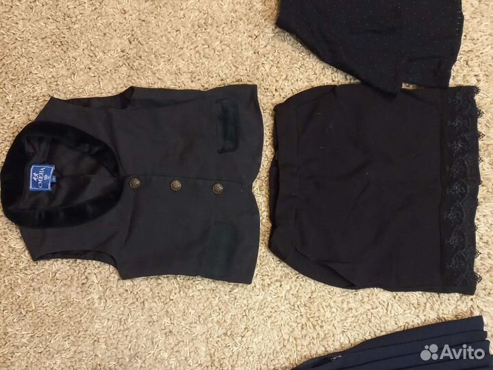 Школьная форма на 134 -140см,синяя