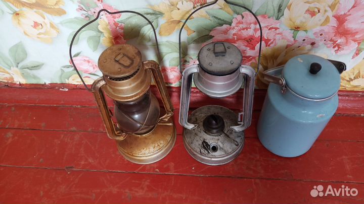 Керосиновая лампа летучая мышь СССР