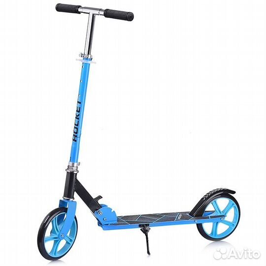 Самокат 2-х колесный,колеса PU/ 200 мм до 100 кг
