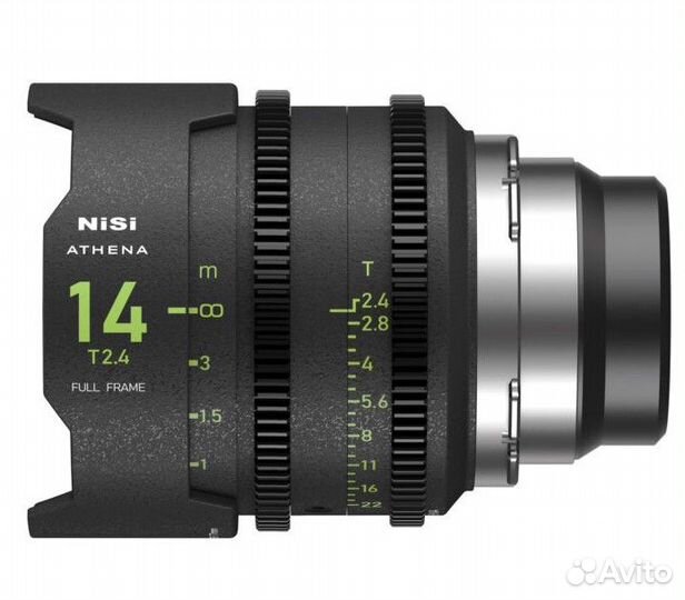 Комплект объективов NiSi athena prime master Kit 14/18/25/35/40/50/85/135 мм (Arri PL)