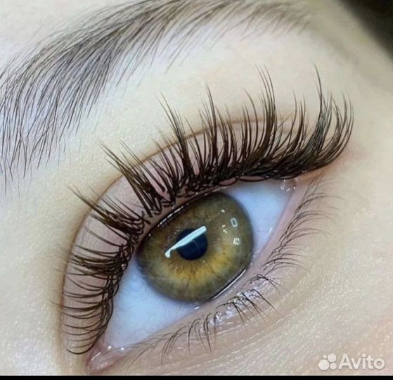 Наращивание ресниц модель