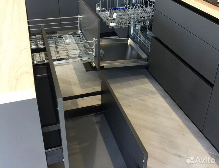 Современная кухня на заказ мдф фасады