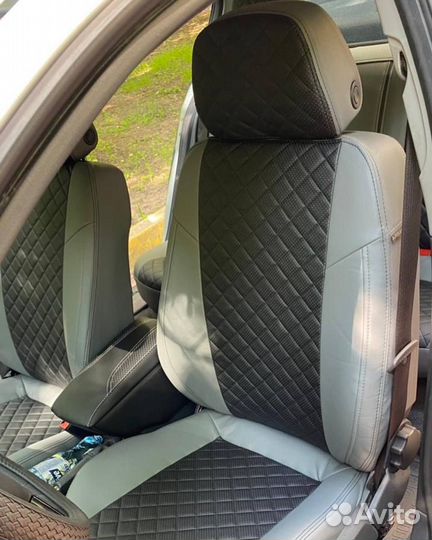 Чехлы из экокожи KIA Sportage 3 от Автопилот