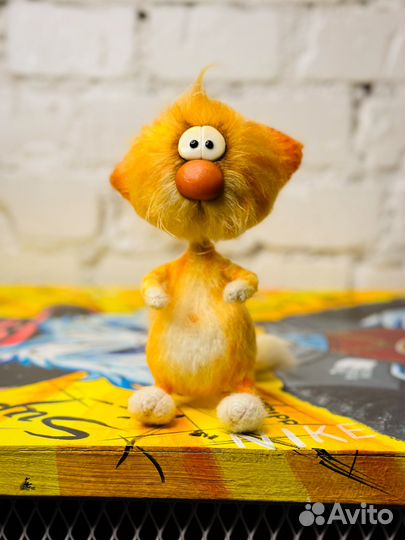 Игрушка ручной работы Кот