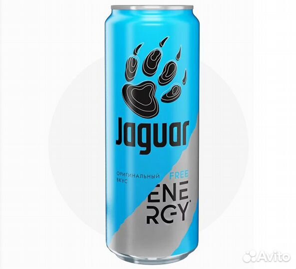 Энергетический напиток Jaguar Free Оригинал 0,45л