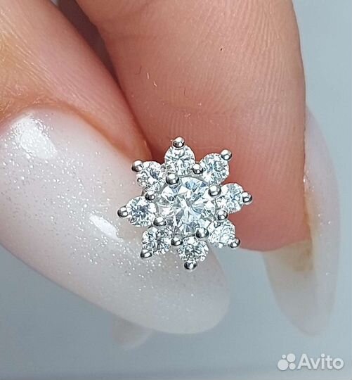 Серьги с бриллиантами