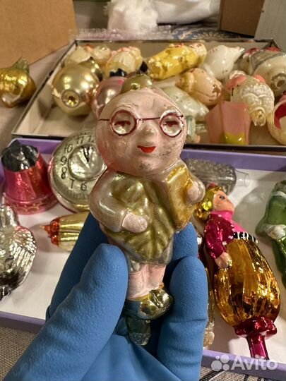 Реставрация советских елочных игрушек