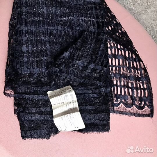 Отрез ткани 5,4 м, гипюр/кружево, винтаж, Испания