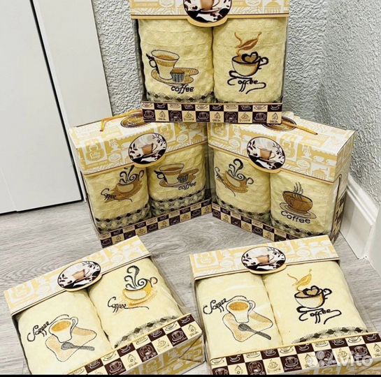 Подарочный набор полотенец 2в1,25*50см