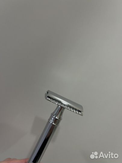 Станок Edwin Jagger DE89BL хром Т-образный