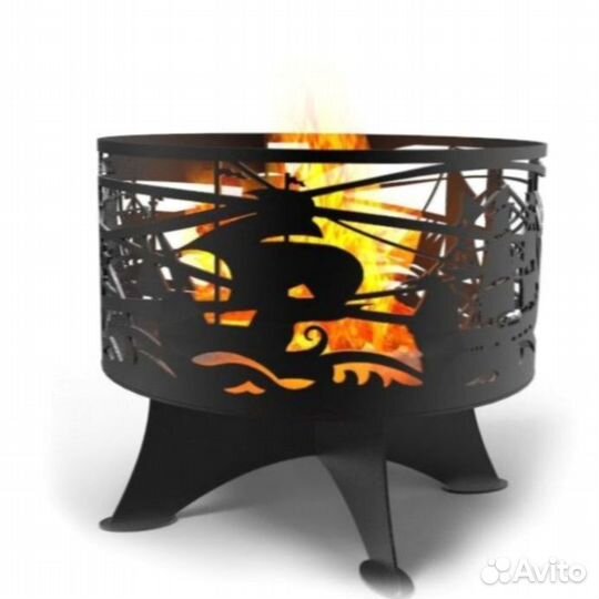 Кострище из металла 40см