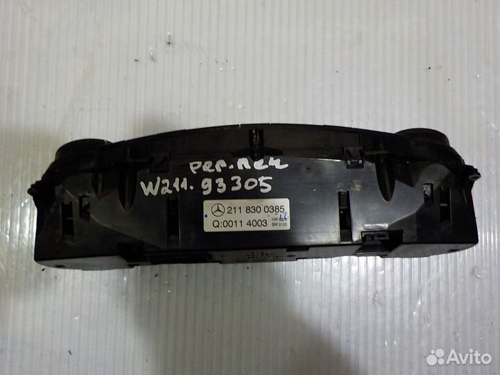 Блок управления печкой Mercedes E W211