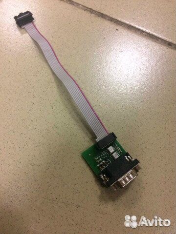 Плата RS232 и блок питания теплосчётчика BKT7