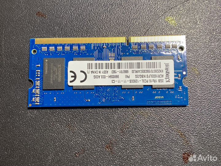 Оперативная память DDR2 2GB для ноутбука