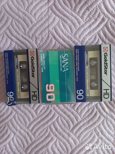 Аудиокассета винтаж СССР 90