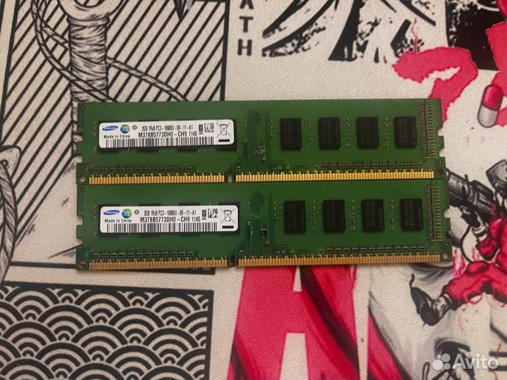 Оперативная память ddr3 (разные)(все по 100)