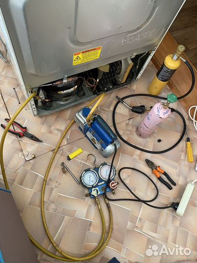 Ремонт холодильника на дому, частный мастер