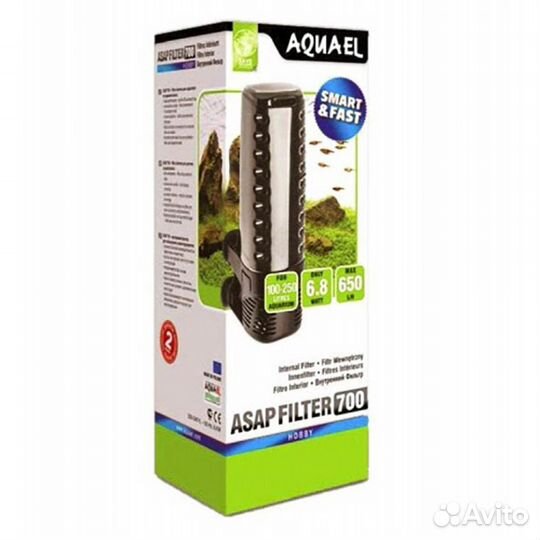 Внутренние фильтры Aquael Asap и Uni Filter