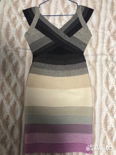 Нарядное платье-утяжка, размер 44