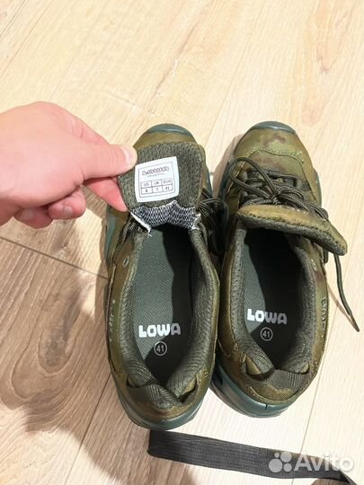 Тактические кроссовки lowa