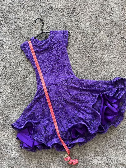 Рейтинговое платье для бальных танцев 122