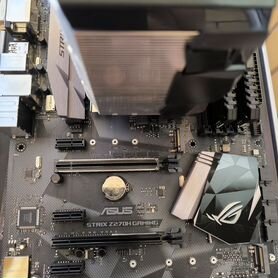 Asus strix z270h gaming +i7 7700k+ 16Gb +куллер