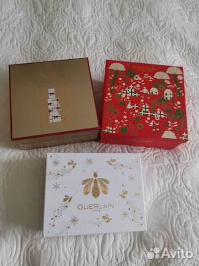 Подарочная коробка Locitane, Guerlain, Lancome