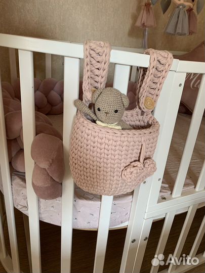 Бортики в кроватку новые