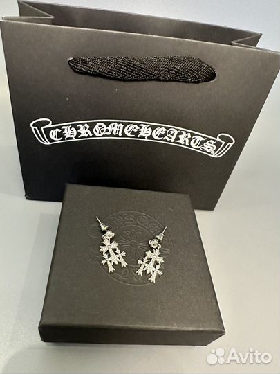 Chrome hearts серьги