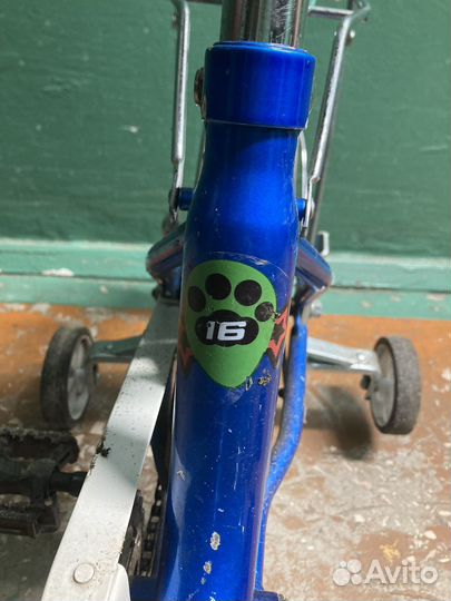 Детский велосипед 16 дюймов